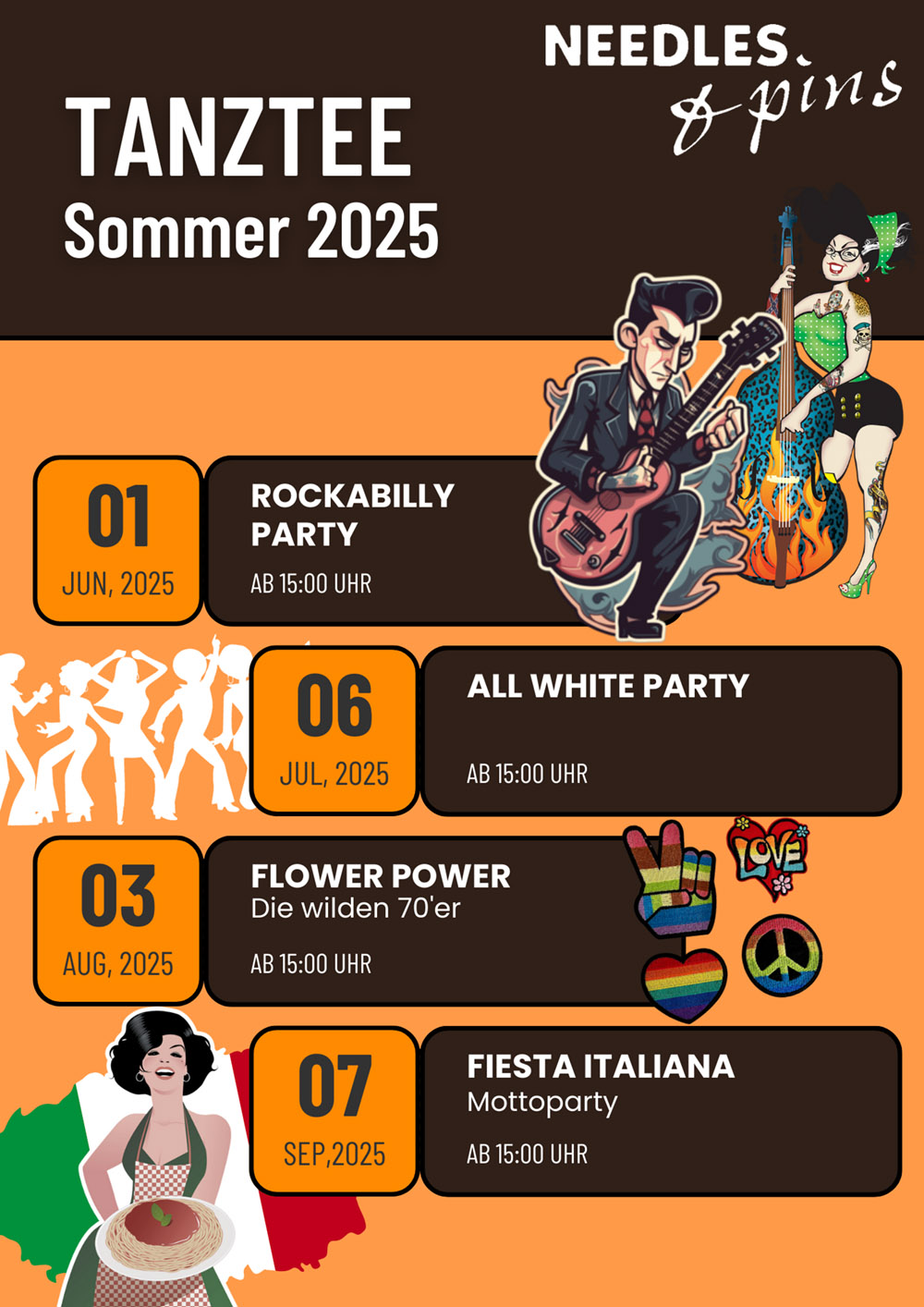 Tanztee Flyer – 1