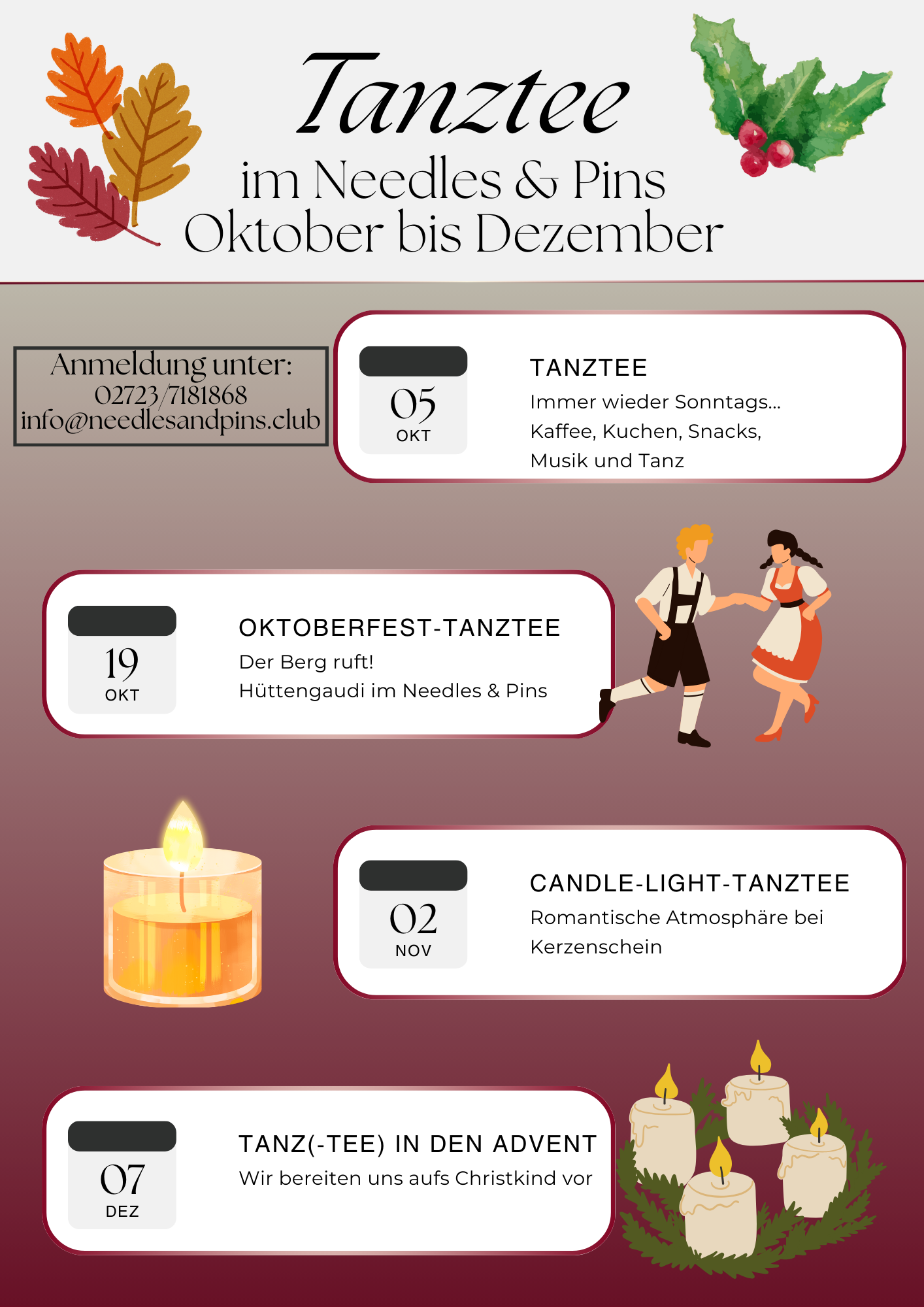Tanztee Flyer HerbstWinter
