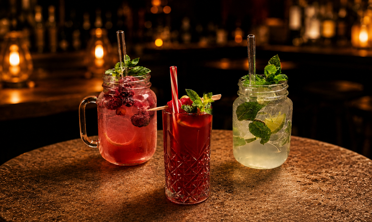 Drinks_Homemade Drinks Hausgemachte Limonaden und Eistees im Needles & Pins